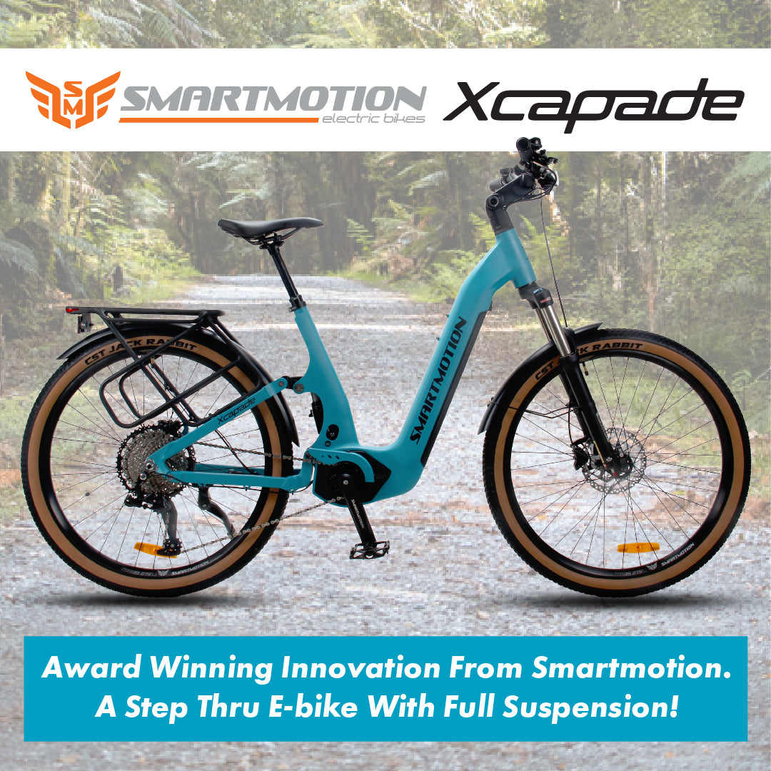 Smartmotion Xcapade New Zealand-designed electric bike