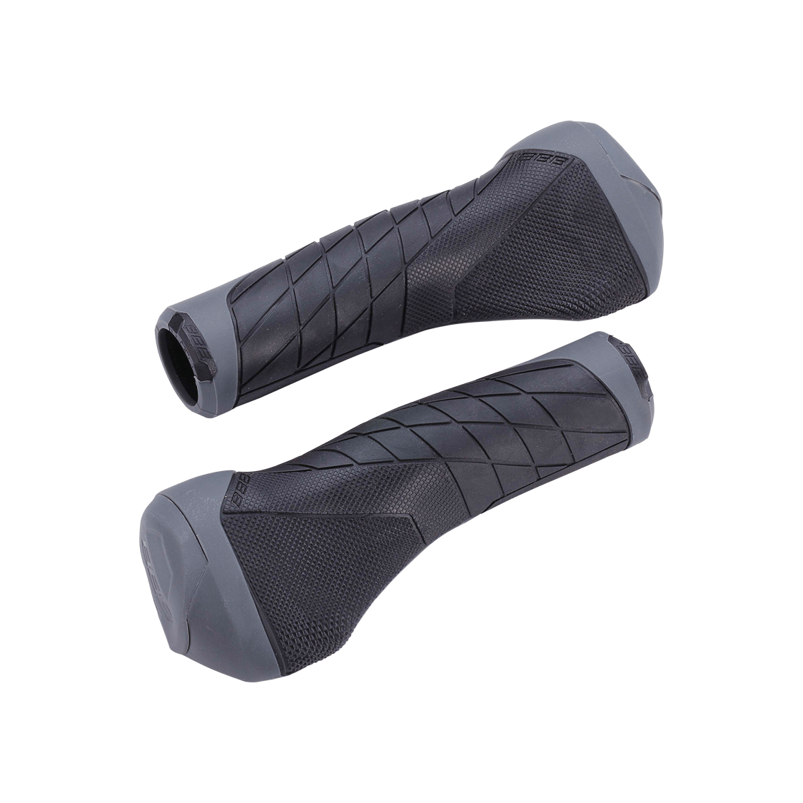 BBB 'ERGOSTYLE' GRIPS 133mm BLACK/GREY - ACCESSORIES - Marleens - Electrify NZ