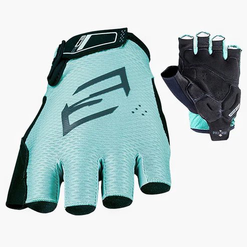 Five RC3 Gel Short Finger Gloves – Blue – Large (L/10) - Electrify Wellington - Electrify NZ