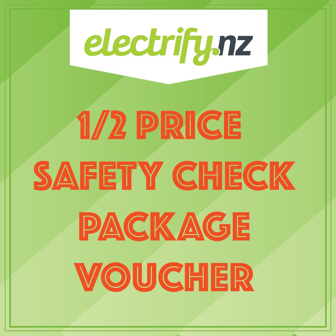 Half Price Safety Check Package Voucher - Normally $79! - Electrify NZ - Electrify NZ