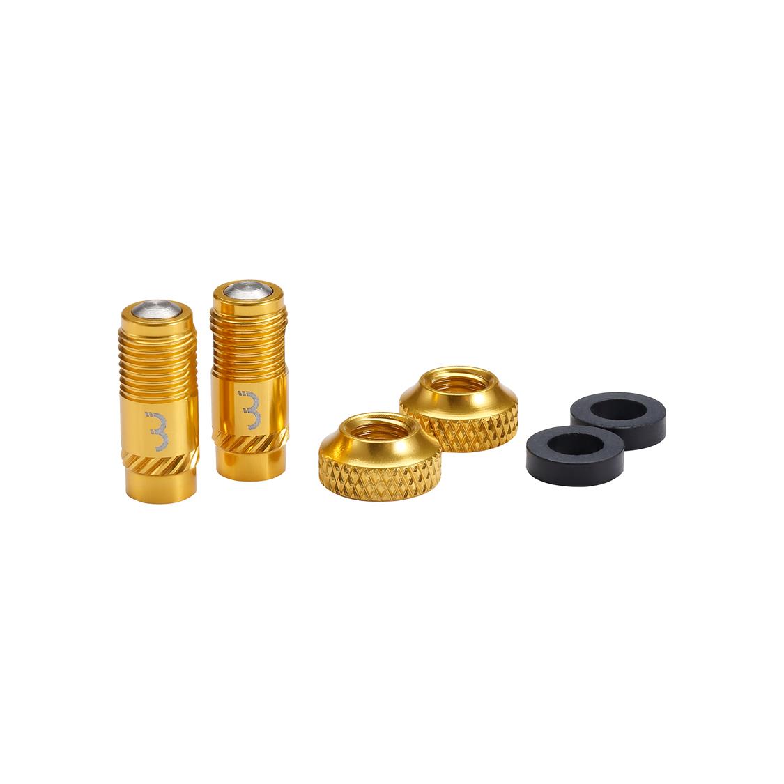 BBB VALVE CAPS CORECAP 2pcs - GOLD