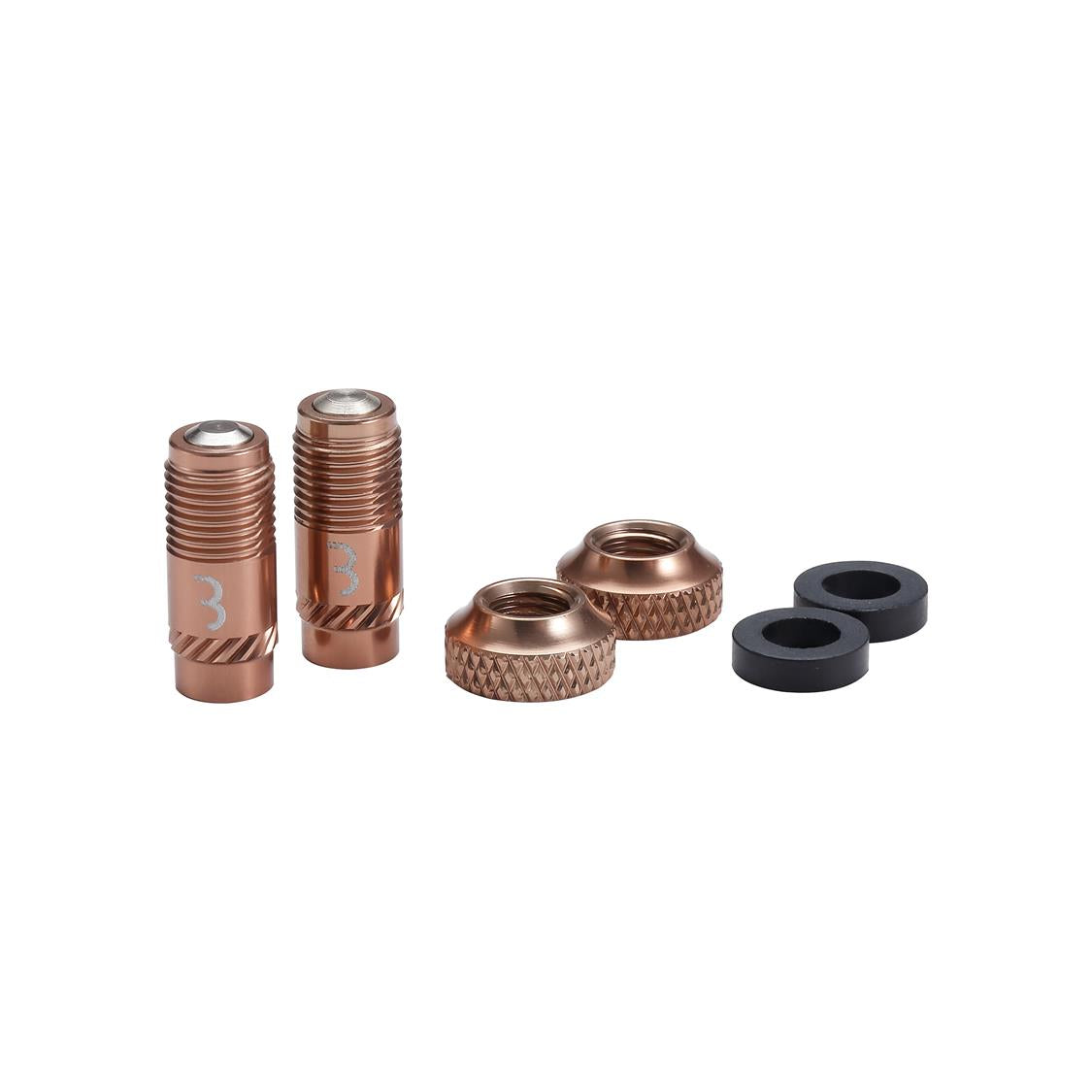 BBB VALVE CAPS CORECAP 2pcs - COPPER