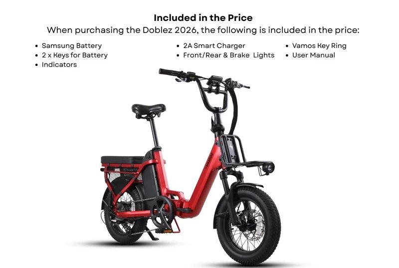 Vamos El Doblez Folding E-Bike - vendor_Christchurch - Electrify NZ