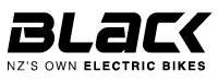 Black New Zealand's Own Electric Bikes Logo