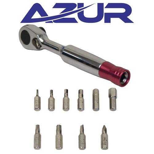 Alloy Ratchet 10 Bit Tool Set Product Code: ARTS - Accessories - BIKE CORP - Electrify NZ