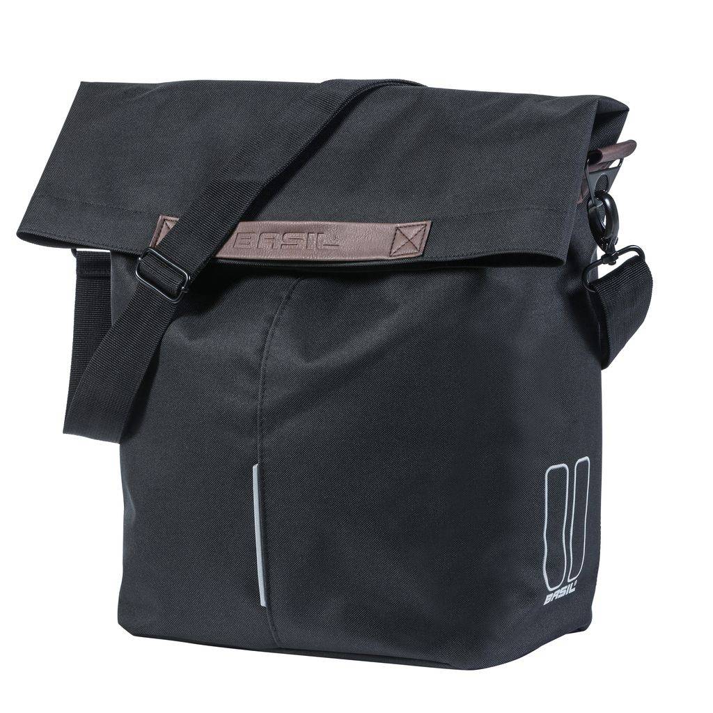 BASIL CITY SHOPPER, BICYCLE SHOPPER, 14 - 16L, BLACK - Accessories - Marleens - Electrify NZ