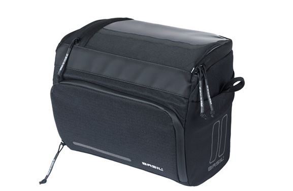BASIL MOVE HANDLEBAR BAG, 7 - 8L, BLAC - ACCESSORIES - Marleens - Electrify NZ