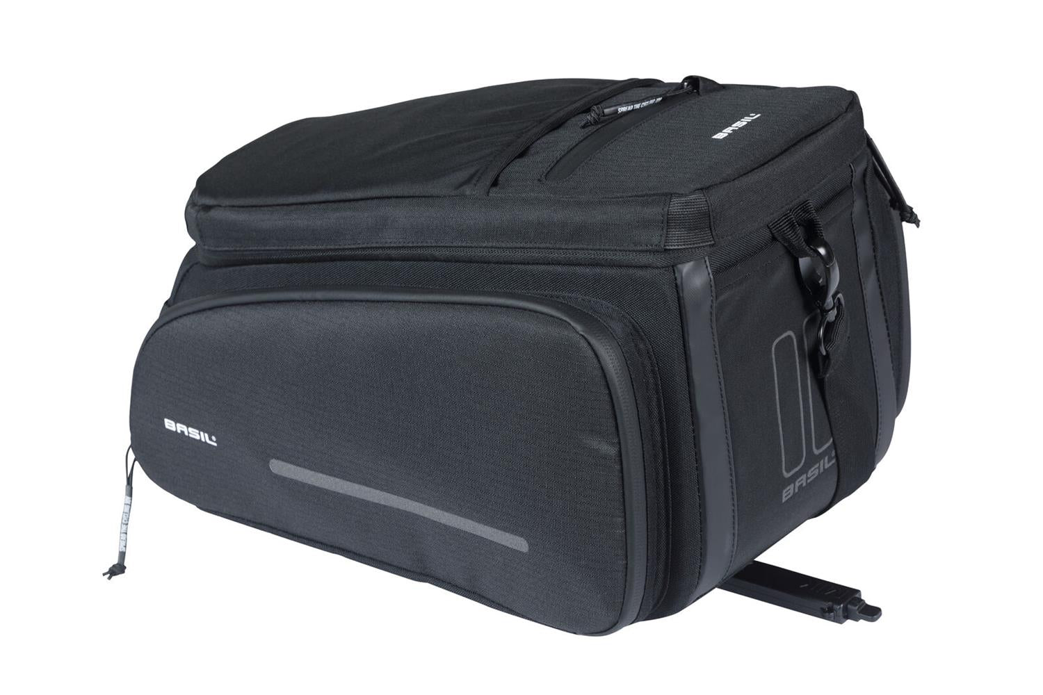 BASIL MOVE TRUNK BAG MIK, 10 - 26L, BLACK - ACCESSORIES - Marleens - Electrify NZ