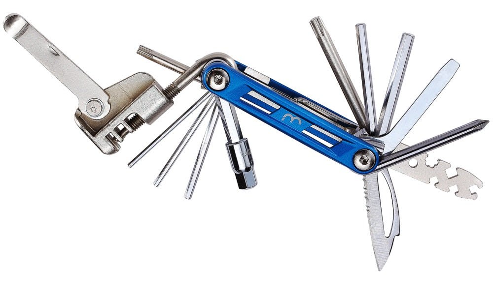 BBB 'PRIMEFOLD XL' FOLDING TOOL 18 FUNCTIONS inc CHAINTOOL - ACCESSORIES - Marleens - Electrify NZ