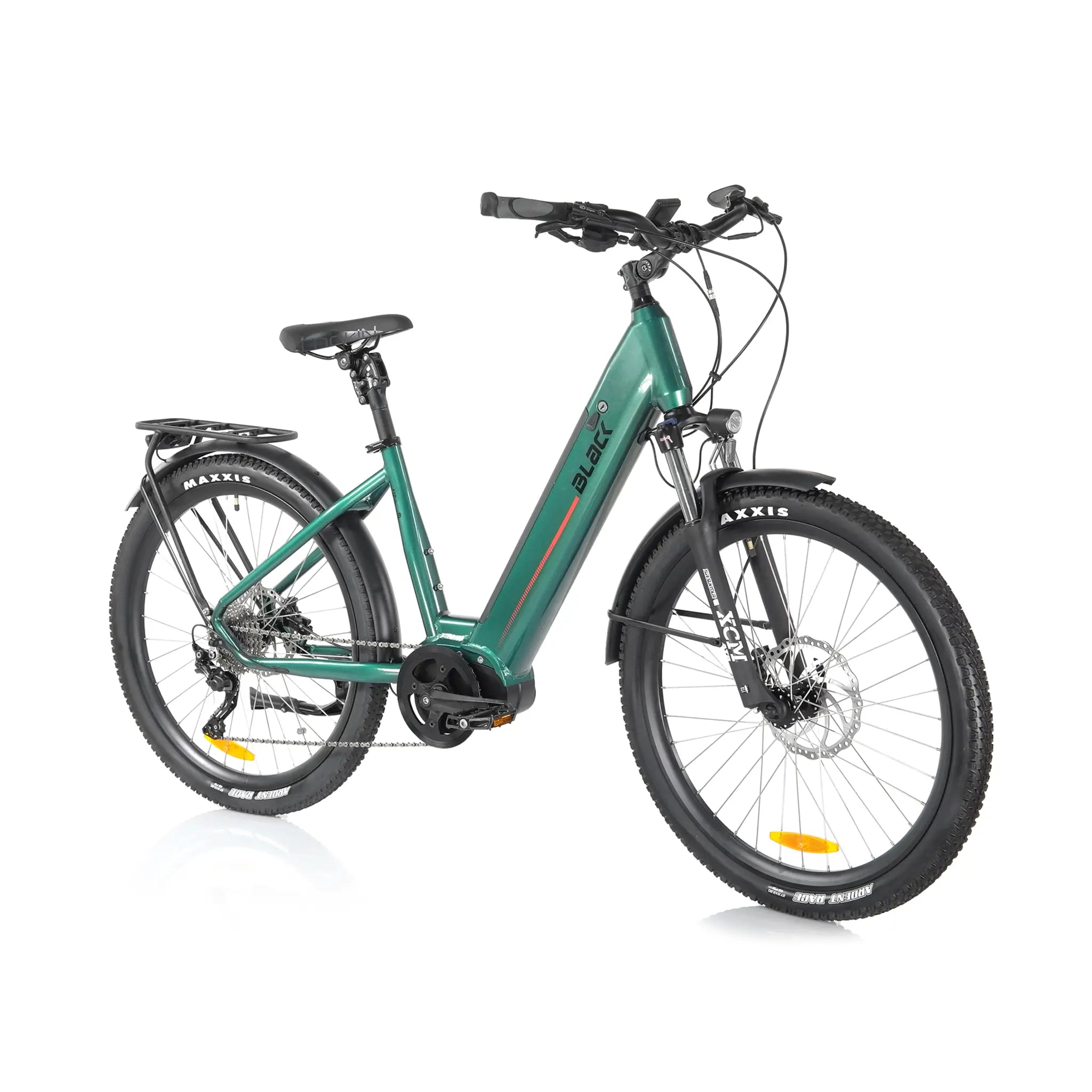 Black ATB - L (All terrain) 48V E - Bike - Leisure & Trail - Black - Electrify NZ