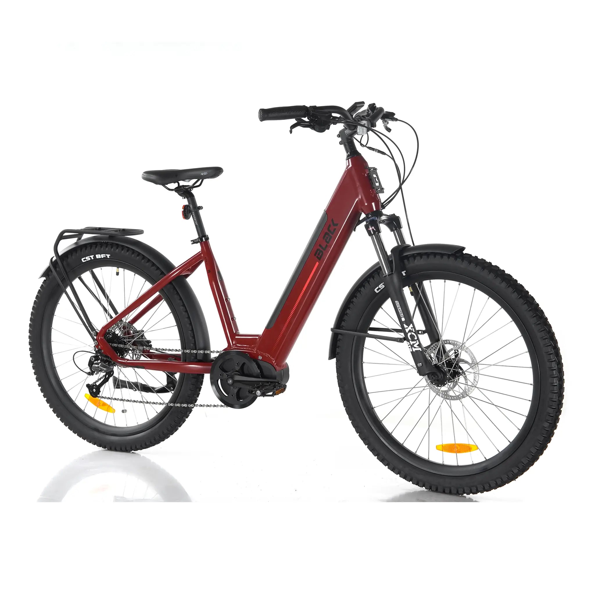 Black ATB - L (All terrain) E - Bike 26" - Leisure & Trail - Black - Electrify NZ