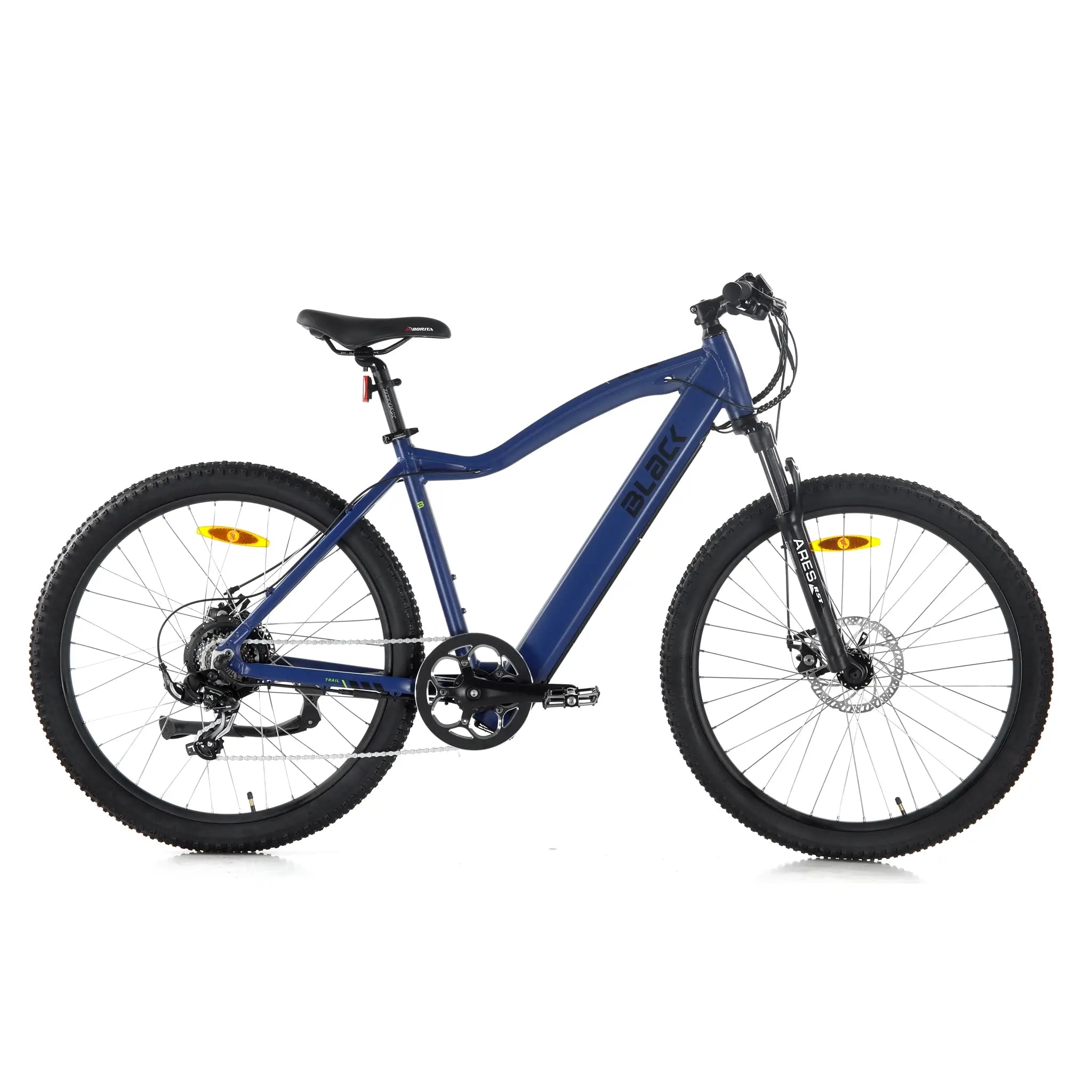 Black Trail E - Bike - Leisure & Trail - Black - Electrify NZ