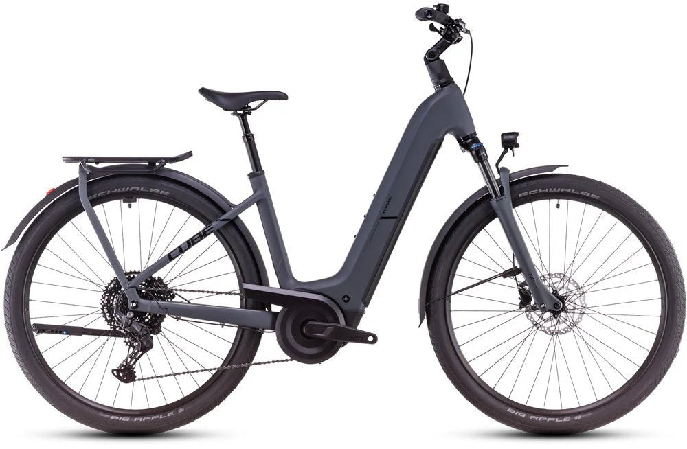 Cube Kathmandu Hybrid ONE 800 shadowgrey´n´black Easy Entry 2025 - Cube - Electrify NZ