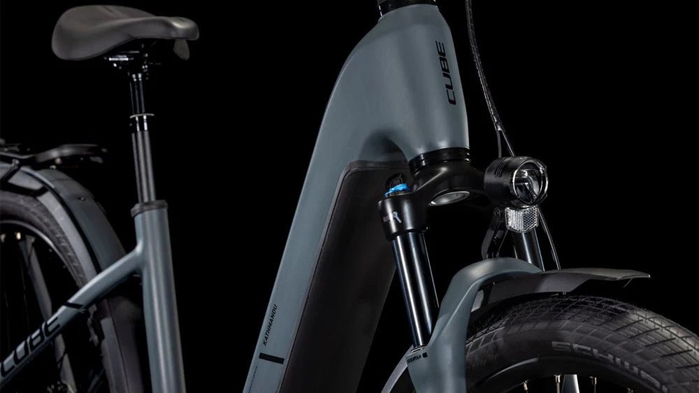Cube Kathmandu Hybrid ONE 800 shadowgrey´n´black Easy Entry 2025 - Cube - Electrify NZ