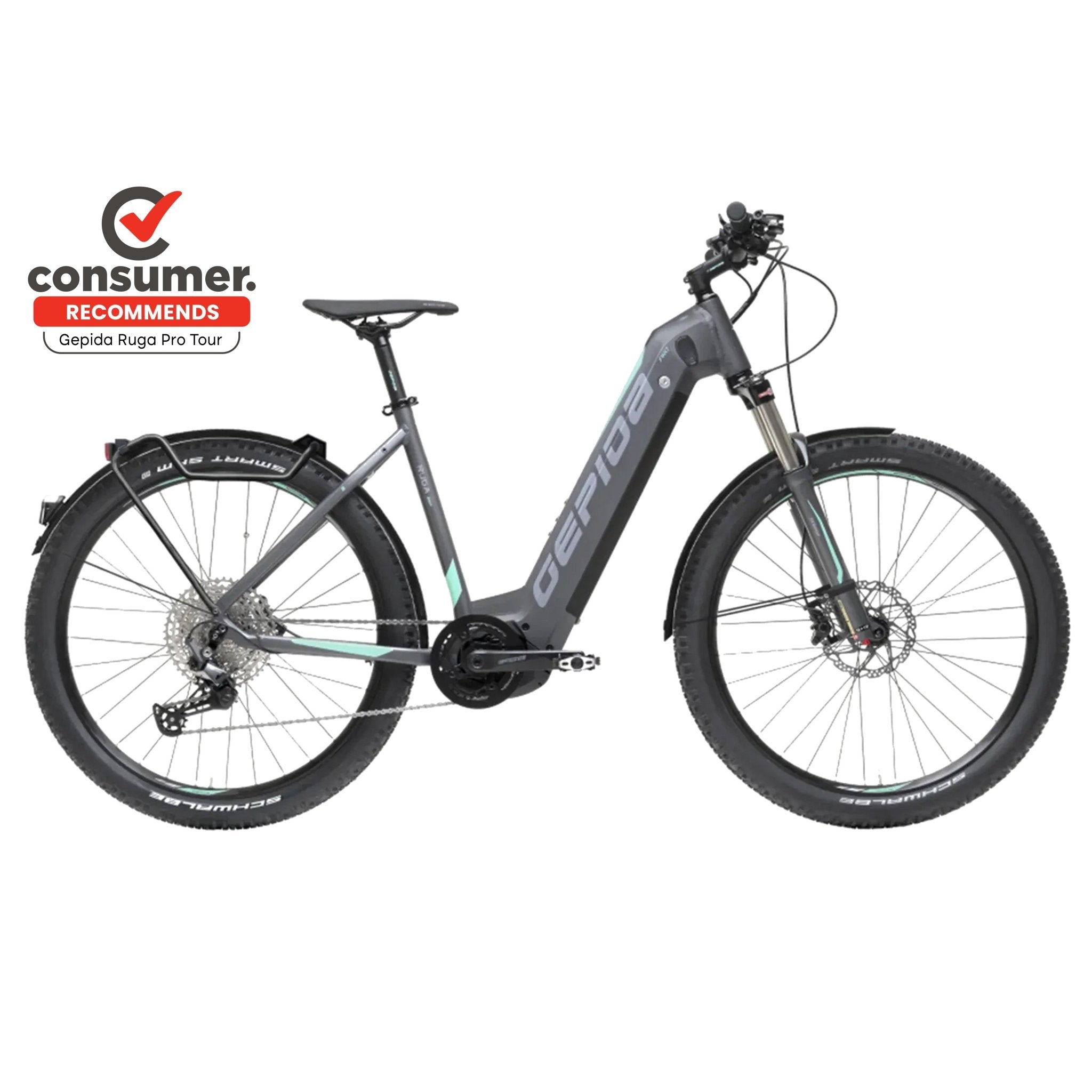 Gepida Ruga Pro Tour (Step Through) E - Bike 45kph - City and Commuter - Gepida - Electrify NZ