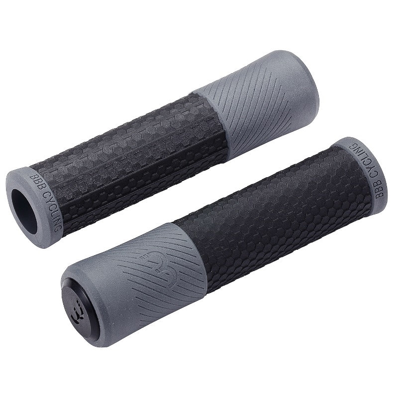 BBB 'VIPER' GRIPS 130mm BLACK/GREY
