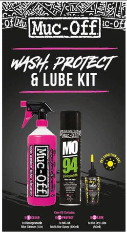 MUC-851	 	MUC-OFF CLEAN PROTECT AND LUBE KIT (DRY LUBE VERSION)