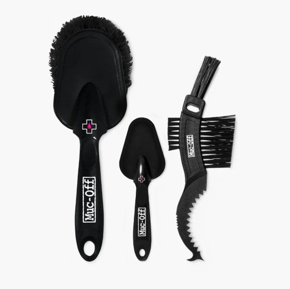 MUC - 220 MUC - OFF 3 BRUSH SET (inc. claw, detailing and soft wash brushes) - Electrify NZ - Electrify NZ
