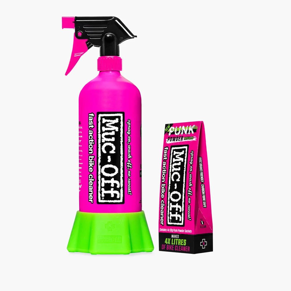 Muc-Off Punk Powder Bike Cleaner 4 Pack + Bottle for Life - ACCESSORIES - Muc-Off - Electrify NZ