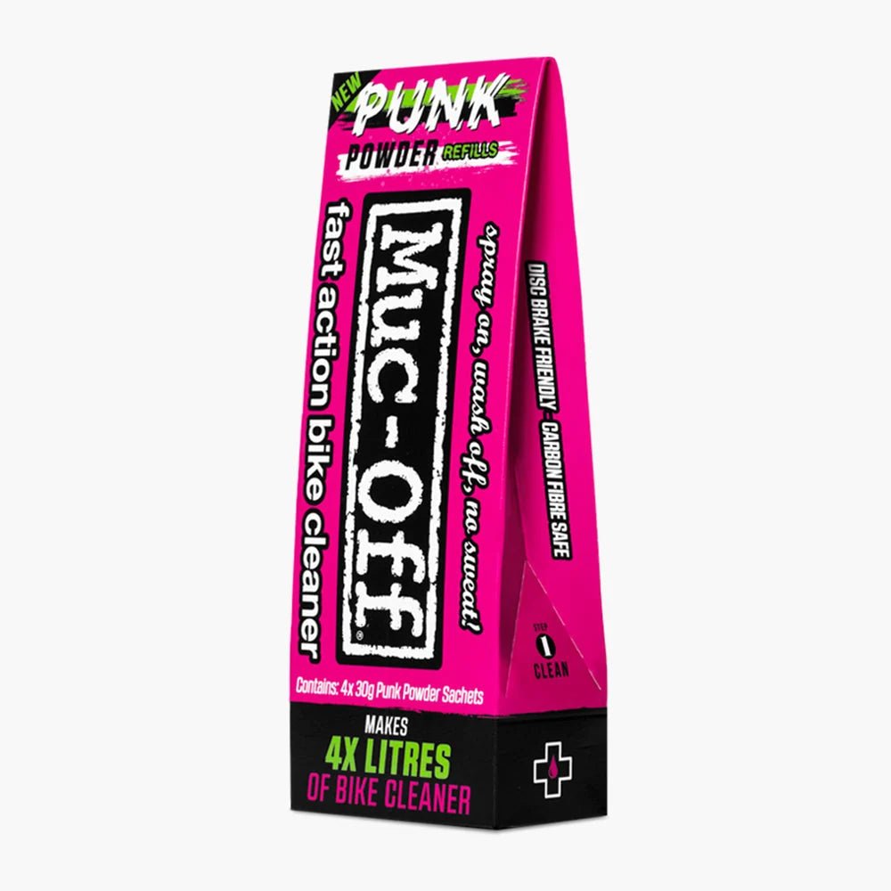 Muc-Off Punk Powder Bike Cleaner 4 Pack + Bottle for Life - ACCESSORIES - Muc-Off - Electrify NZ