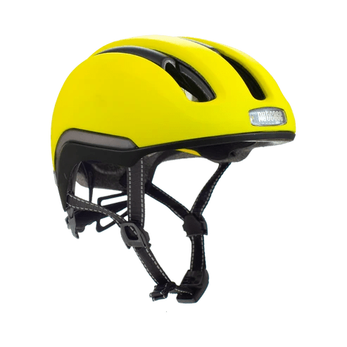 Nutcase VIO Modena MIPS LED Helmet - Hi-Vis Yellow - XL (61–65 cm) - Electrify NZ - Electrify NZ