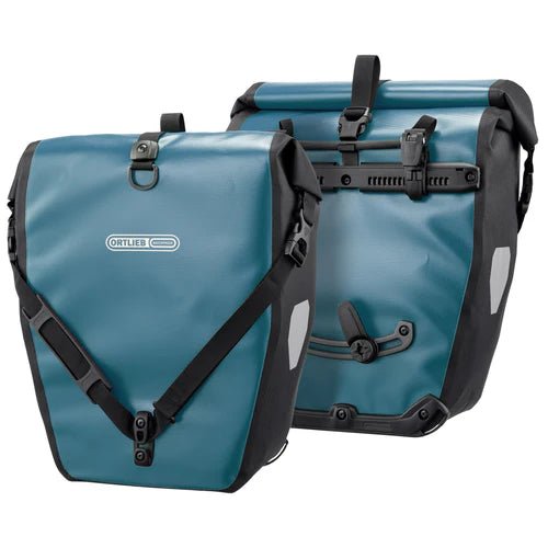 Ortlieb Back-Roller QL2.1 Pannier Set - Petrol (Pair) - F5309 - bike bag - Ortlieb - Electrify NZ