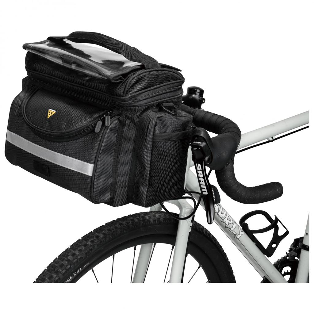 Topeak TourGuide Handlebar Bag with Fixer 8E – Black – 5L - BAGS - Topeak - Electrify NZ