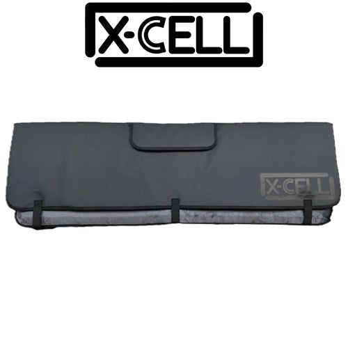 X - Cell Truck Tailgate Pad with Logo - Black Product Code: XCTAILPADBLK - Accessories - BIKE CORP - Electrify NZ